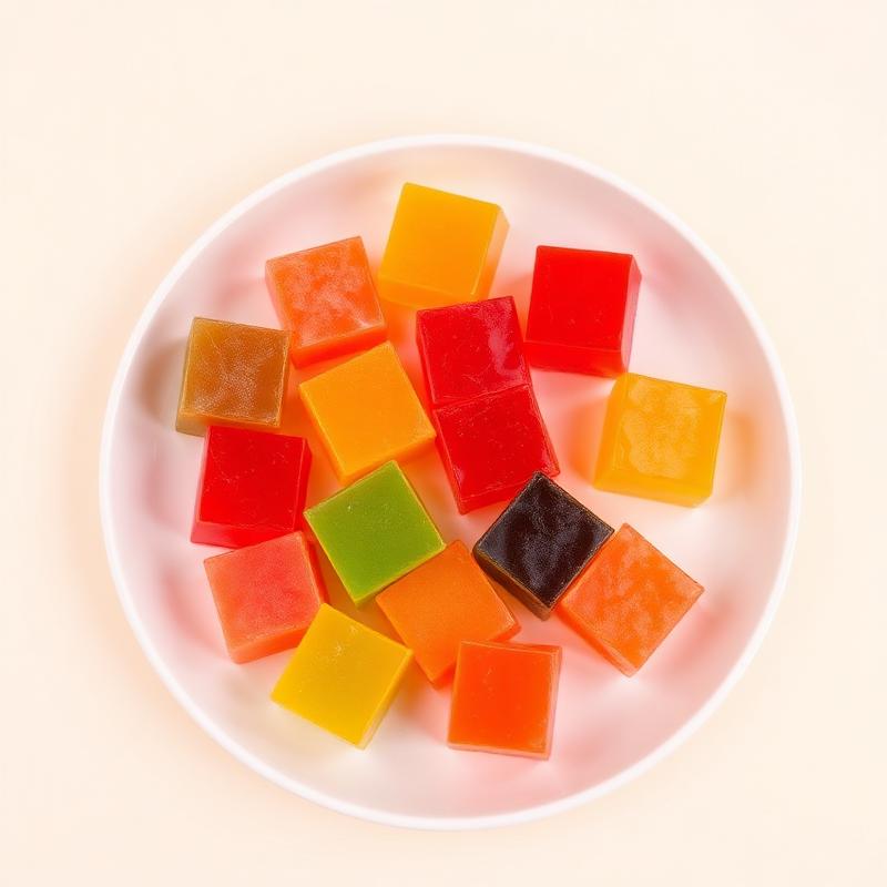 Rainbow Fruit Cubes